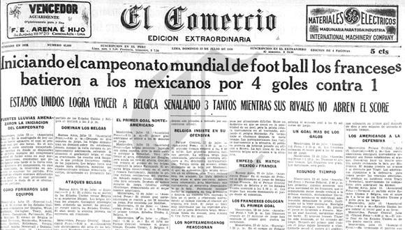 Así ocurrió: En 1930 inicia el primer Mundial de Fútbol