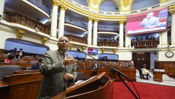 El ministro del Interior informó cómo enfrentará la delincuencia en Perú al mismo estilo de El Salvador. (Foto: Congreso)