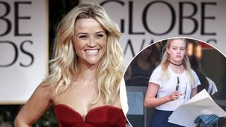 Lejos del lujo: hija de Reese Witherspoon consigue su primer trabajo como anfitriona en una pizzería