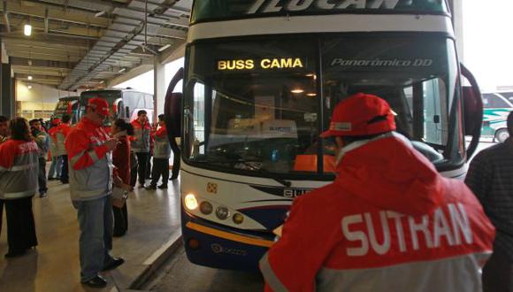 Más de 60 mil sanciones a buses interprovinciales en el 2014