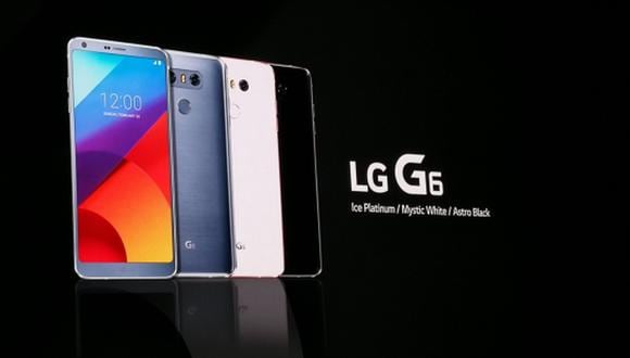 La coreana LG present&oacute; en el MWC 2017 su nuevo smartphone G6 que tiene como principal caracter&iacute;stica su gran pantalla.