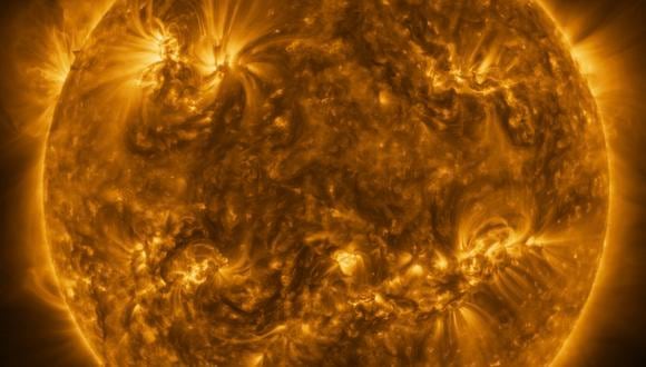 Nueva imagen en alta resolución del Sol. (ESA & NASA/Solar Orbiter)