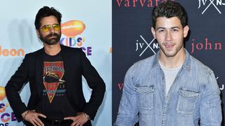 Nick Jonas y John Stamos protagonizan divertida "guerra de fotos" en Instagram