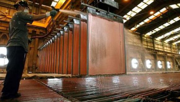 Anglo American dijo que su producción de cobre bajó un 13% en el cuarto trimestre. (Foto: Reuters)