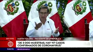 Presidente Martín Vizcarra: “tenemos 13 pacientes hospitalizados y 3 con respiración mecánica"”