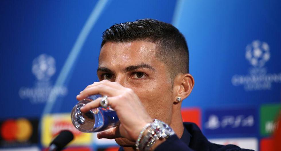 Cristiano Ronaldo no quiso referirse al mal momento que atraviesa el Real Madrid. | Foto: Getty
