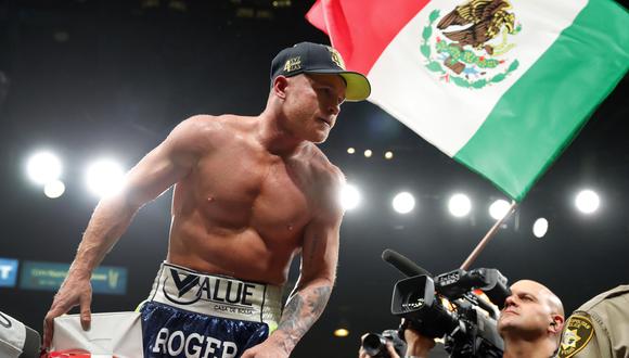 “Canelo” Álvarez: “He dado un paso más en mi carrera e historia”. (Foto: AFP)