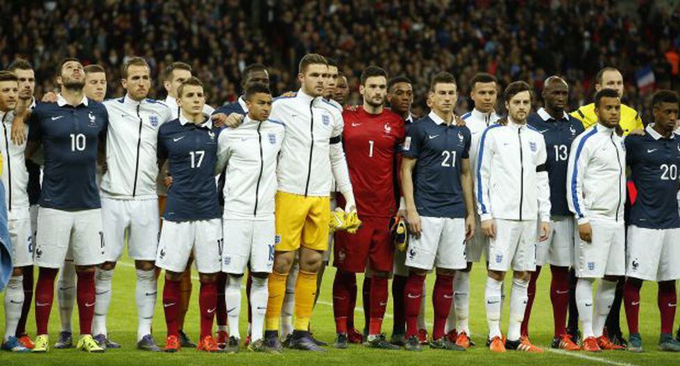 Francia vs. Inglaterra: Wembley entonó La Marsellesa ...