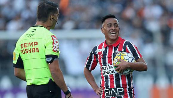 Cueva sobre primer gol con Sao Paulo: "Me llena de confianza"
