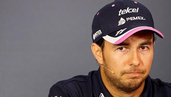 El mexicano Sergio Pérez se perderá el Gran Premio de Gran Bretaña tras dar positivo en coronavirus. (Foto: EFE)
