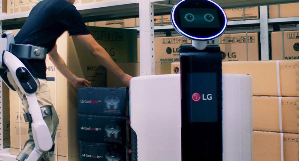 Enfocado en convertirse en un desarrollador líder de robots de servicio en la próxima década, LG lanzará a CLOi SuitBot en el IFA 2018. (Foto: Captura)