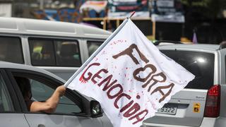 Protestas en Brasil contra Bolsonaro y su gestión del coronavirus y el atraso en la vacunación