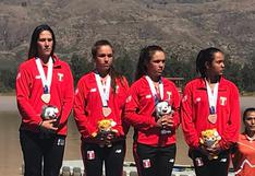 Bronce para Perú en cuatro pares de remos cortos femenino de los Juegos Suramericanos