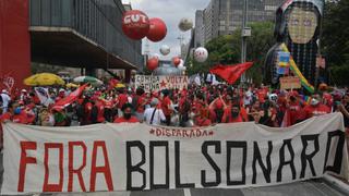 Decenas de miles de brasileños protestan para pedir “Fuera Bolsonaro” | FOTOS