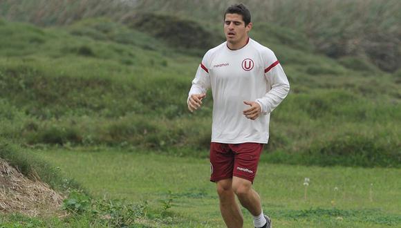 Aldo Corzo se unió a los entrenamientos de Universitario de Deportes. (Foto: Universitario).