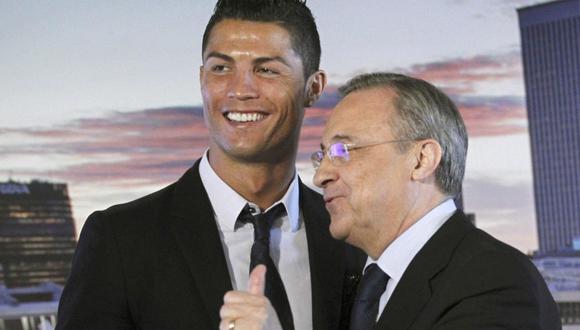 Cristiano Ronaldo recuperó diálogo con presidente de Real Madrid (Foto: AFP)