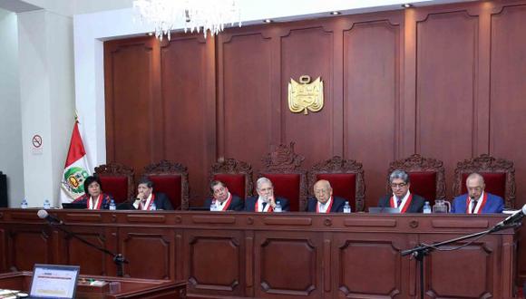 En junio pasado venció el mandato de 6 de los 7 magistrados del Tribunal Constitucional. El Congreso es el encargado de elegir a los reemplazos. (Foto: TC)
