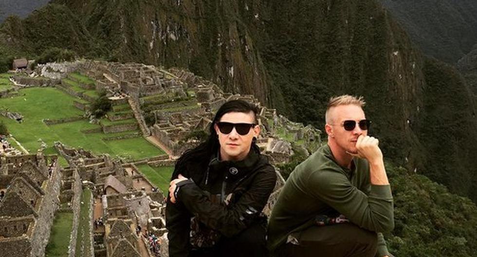 Skrillex visita Macchu Picchu. (Foto: Twitter)