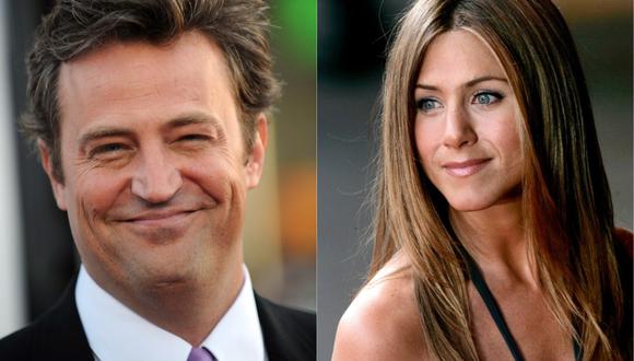 Matthew Perry envió un cariñoso saludo a su amiga Jennifer Aniston. (Foto: AFP)