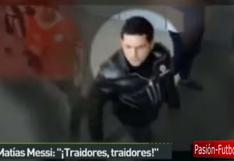 Así agredieron a familiares de Lionel Messi en final de Copa América | VIDEO 