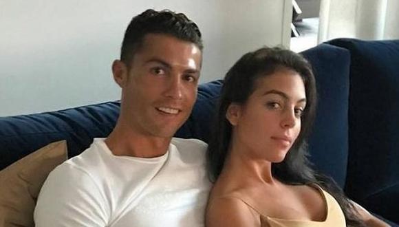 Cristiano Ronaldo y Georgina Rodríguez en una foto de archivo. (Fuente: Instagram)