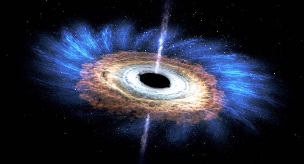 Un agujero negro. (Foto: NASA)