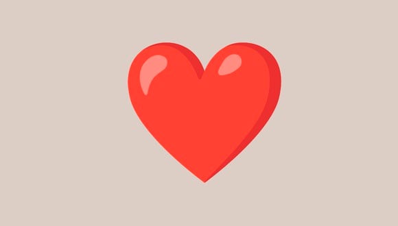 Si no sabes qué cosa quiere decir un corazón rojo en WhatsApp, aquí te lo explicamos. (Foto: Emojipedia)