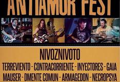 Antiamor Fest: Evento de rock cambia de locación 