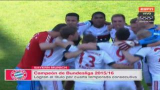 Bayern Múnich tetracampeón de la Bundesliga, así fue el festejo