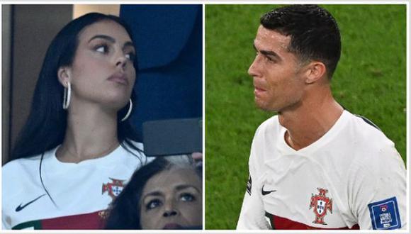 El contundente mensaje de Georgina Rodríguez tras eliminación de Portugal. (Foto: AFP)
