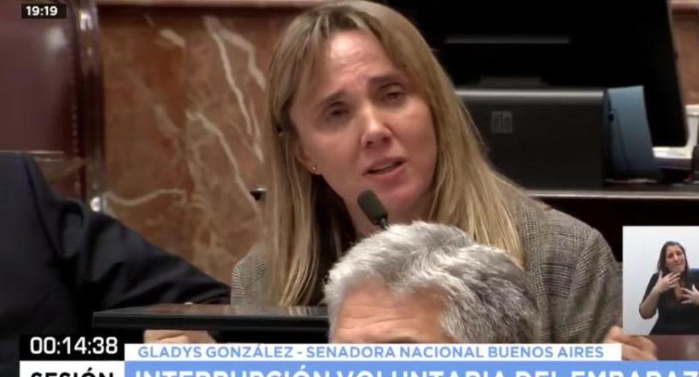 La legisladora de Argentina indicó que se debe implementar una política de educación sexual, prevención y de protección. | Foto: Youtube / Senado Argentino (Captura)