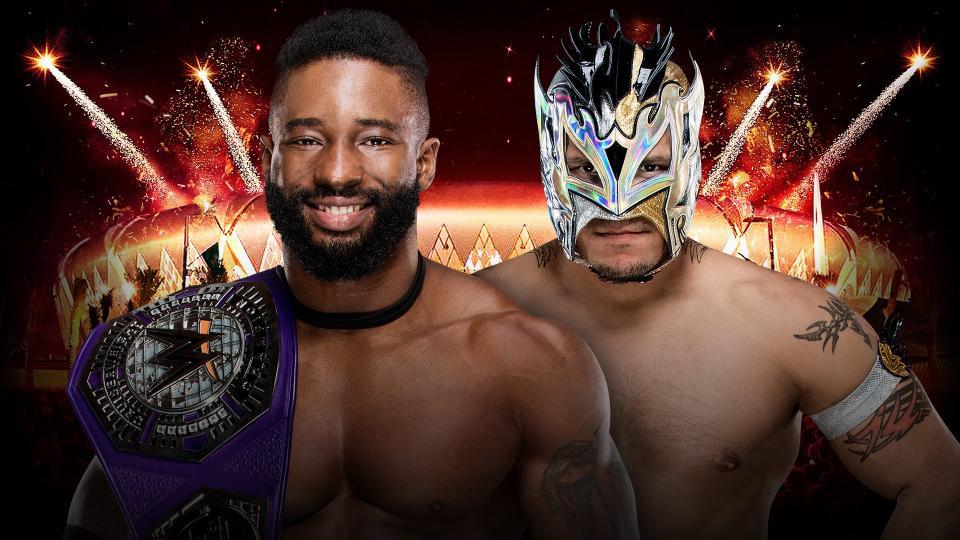 Cedric Alexander vs. Kalisto: por el título Peso Crucero. (Foto: WWE)