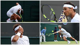 Frustración, motivación y desolación: la eliminación de Rafael Nadal ante Muller en Wimbledon 2017 [FOTOS]