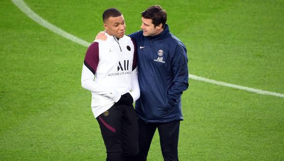 Mauricio Pochettino se refirió al futuro de Kylian Mbappé. (Foto: AFP)