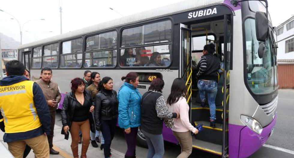 Más buses se incorporarán al Corredor Morado. (Foto: Andina)