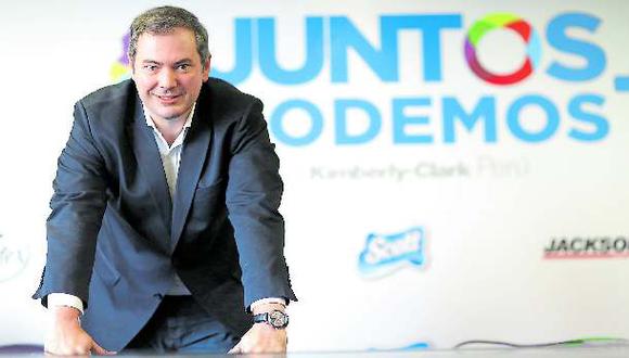 Federico Calello, Country Manager Peru de Kimberly-Clark. (Foto: Nancy Chappell / El Comercio)