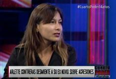 Arlette Contreras: agresor "busca medios para limpiar su imagen"