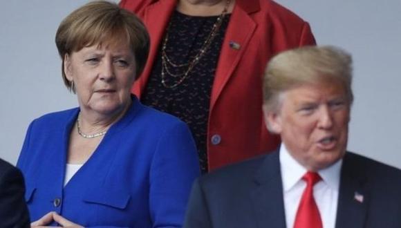 El proyecto rechazado por Trump es impulsado por Berlín y Moscú. (Reuters).