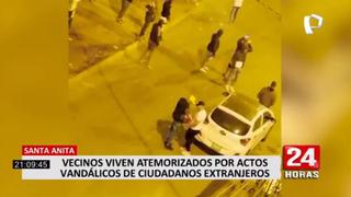 Sujetos desataron balacera de madrugada en Santa Anita | VIDEO