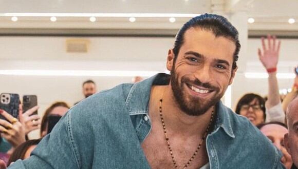 El actor forma parte de "Violeta como el mar", una telenovela que no es turca (Foto: Can Yaman / Instagram)
