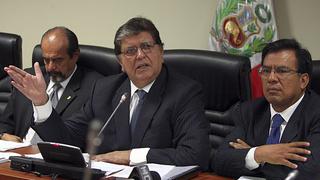 Megacomisión aprobó levantar reserva de sesión con Alan García