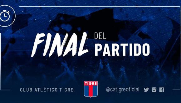 Tigre venció 2-1 a Patronato por la fecha 20 de Superliga Argentina. | Foto: Tigre
