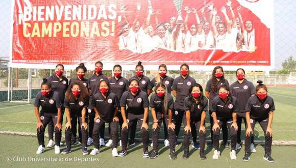 Universitario de Deportes integra el Grupo A de la Copa Libertadores Femenina. (Foto: Universitario de Deportes)