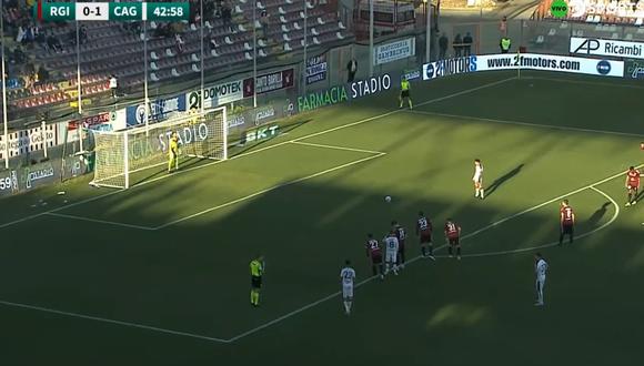 Reggina (0-4) Cagliari EN VIVO ONLINE Serie B de Italia: goles de