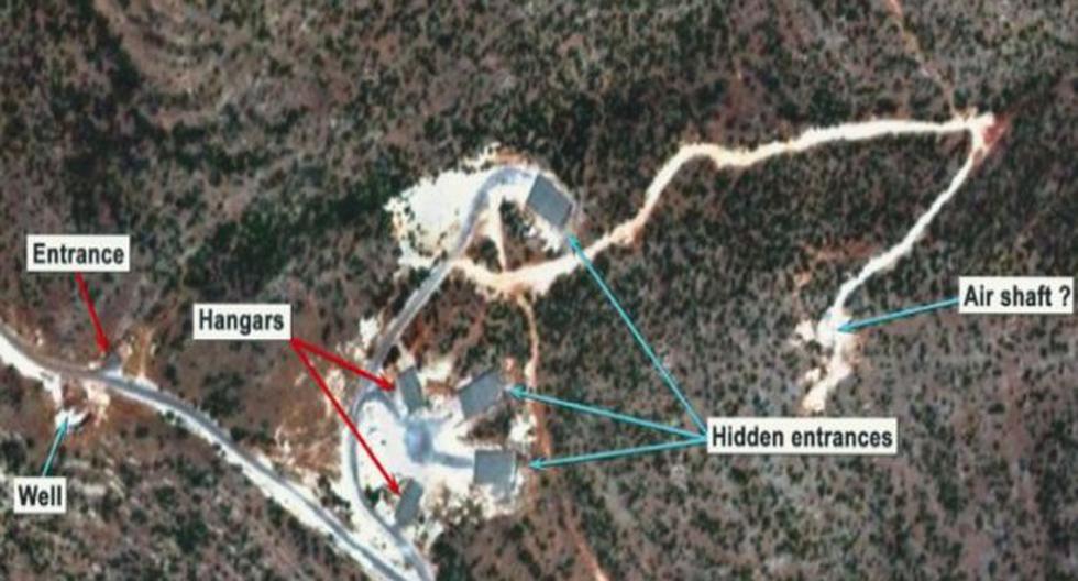 Imagen satelital del emplazamiento sospechoso cerca de Quseir. (Foto: spiegel.de)