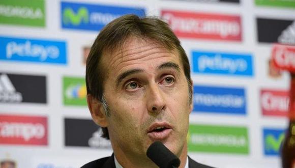 Julen Lopetegui fue anunciado como nuevo técnico del Real Madrid por las siguientes 3 temporadas. (Foto: AFP).