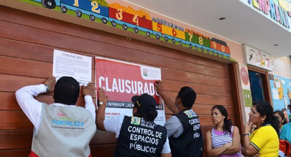 Se clausuraron cinco colegios privados que operaban sin permiso y otros seis que funcionaban irregularmente, destacó el Ministerio de Educación. (Foto: Andina)