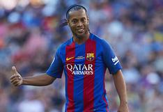 Ronaldinho Gaucho sorprendió con esta mágica jugada en el Barcelona vs Manchester United