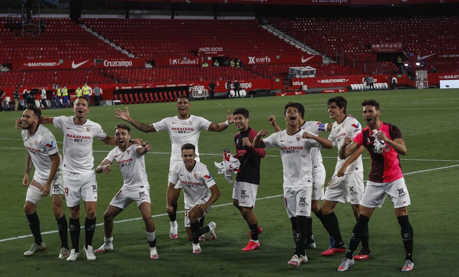 Sevilla y Real Betis reanudaron LaLiga | Foto: AP/AFP/EFE