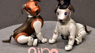 Sony presenta una versión 'policía' de su perro robot Aibo | FOTOS